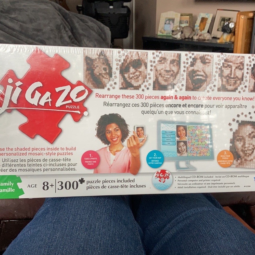 Ji Ga Zo Puzzle with CD Rom .  Brand new sealed!